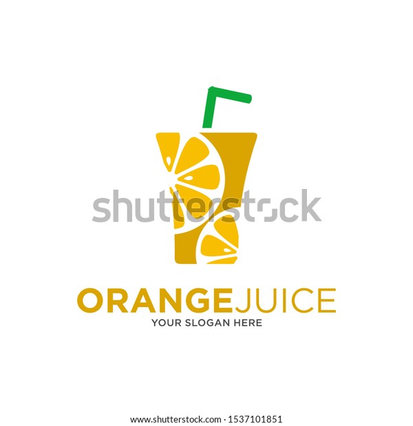 Orange Juice Logo Inspirationmodern Designvector Illustration Stock ...