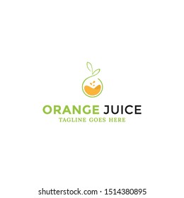 Orange juice logo for your best company