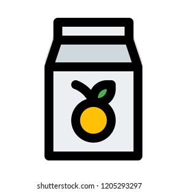 orange juice packaging