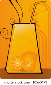  orange juice packet	
