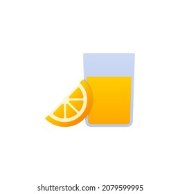 Orangensaft, Vektorsymbol
