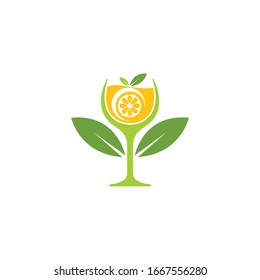 plantilla de diseño de ilustraciones vectoriales de zumo de naranja naranja