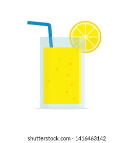 Orange juice vector illustration isolated on white background suitable for summer ornament or icon.