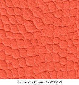 orange leather seamless