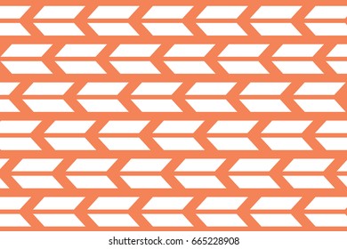 Orange left arrow pattern