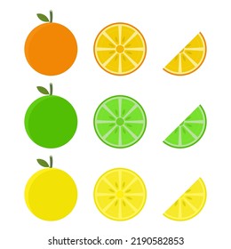 Orange, lime, lemon. Citrus fruits that are high in vitamin C. Sour, helping to feel fresh.