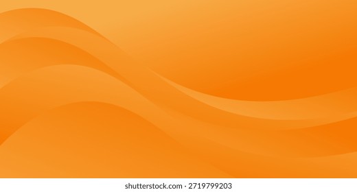 elemento de curva de fondo de línea naranja con espacio en blanco para diseño de texto y mensajes, diseño moderno de moda en Vector EPS 10