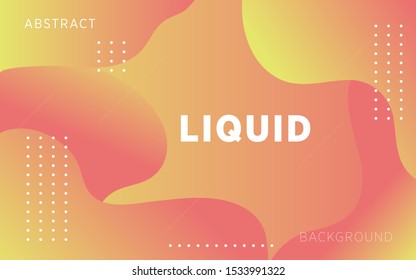 orange liquid color background. dynamic textured geometric elements design with dots decoration.can be used in cover design, poster, flyer, book design, website backgrounds or advertising.