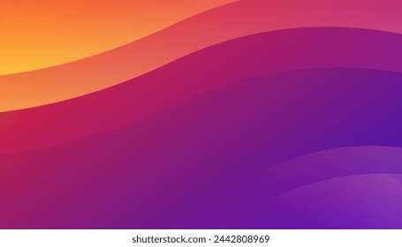 Orange liquid color background. Dynamic shapes composition.  Modern concept for graphic design, background, poster, Vector illustration
