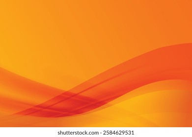 Orange liquid color background. Dynamic shapes composition. Can be used for posters, placards, brochures, banners, EPS 10 