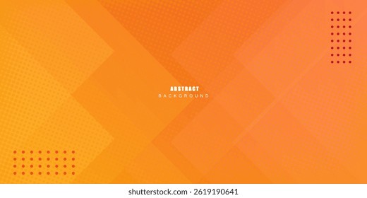 Orange liquid color background. Dynamic textured geometric element design with dots decoration. Modern gradient light vector illustration.