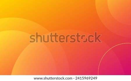 Orange liquid color background. Dynamic shapes composition.  Suit for business, institution, conference, party, Vector illustration
