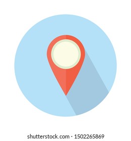 orange location icon - From Map, Navigation, and Location Icons set