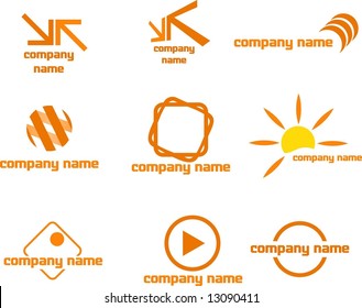 orange logo design