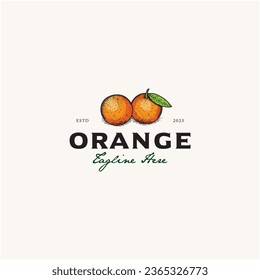 orange logo design for any purpose