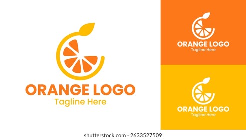 Orange Logo Design Fresh Orange Logo for Beverage Branding