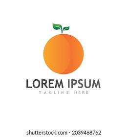 orange logo design and symbol