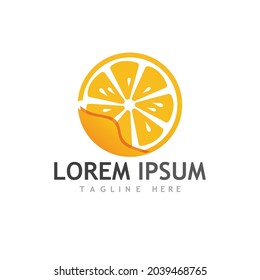 orange logo design and symbol