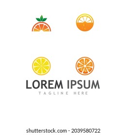 orange logo design and symbol