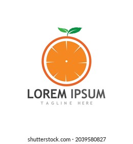 orange logo design and symbol