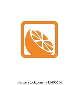 Orange Logo Design Template IX
