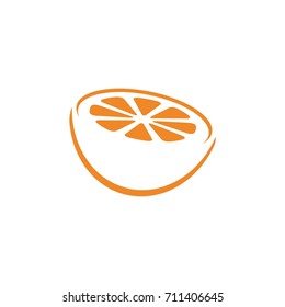 Orange Logo Design Template XVI