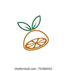 Orange Logo Design Template XVII