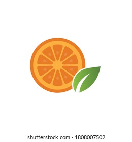 Diseño de logotipo naranja Diseño de icono Vector