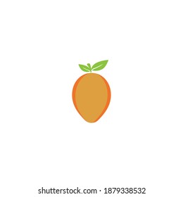 Orange logo design Vector icon illustration design