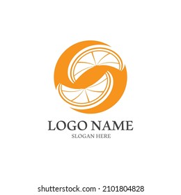 Orange Logo Design Vektorgrafik-Design
