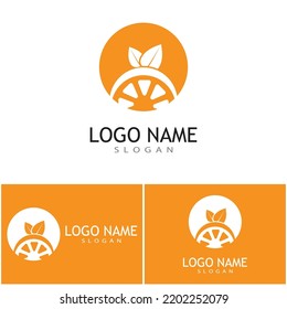 Orange Logo Design Vektorgrafik-Design