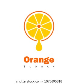 Orange Logo, Fruit Icon