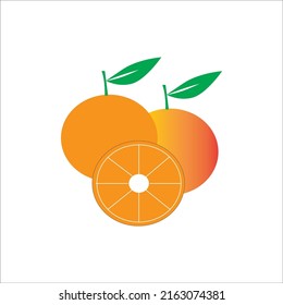 plantilla de diseño vectorial de icono de color naranja