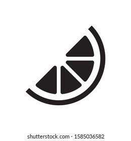 Orange logo template vector fruit icon design