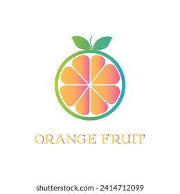 El logo naranja es único y sencillo