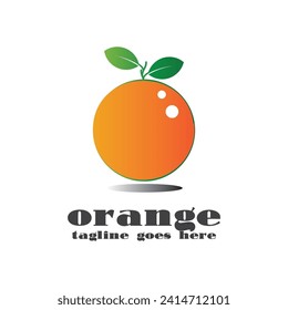 El logo naranja es único y sencillo