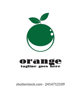 El logo naranja es único y sencillo