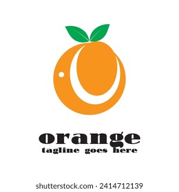 El logo naranja es único y sencillo