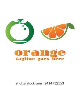 El logo naranja es único y sencillo