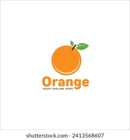 Orange logo vector, can be used as a logo, personal, etc