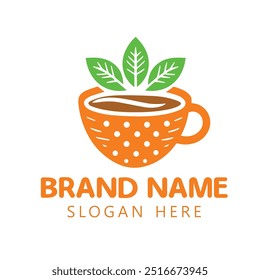 Diseño de Vector de Logo Naranja, Marca