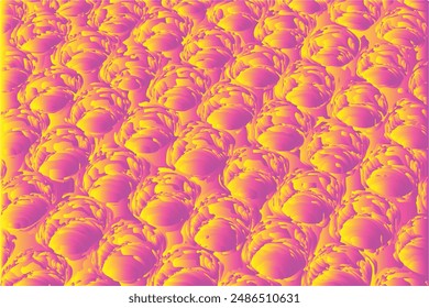 Orange, magenta color combination pattern type background design.