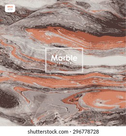 orange marble, vector marble texture