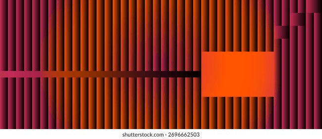 Fondo geométrico Abstractas rayado degradado naranja y granate