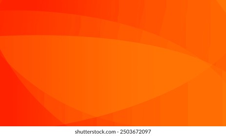 Orange minimal geometric shape abstract background
