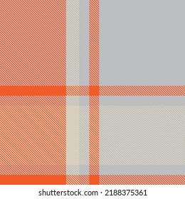 Orange Minimal Plaid textured seamless pattern for fashion textiles and graphics
