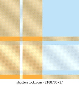 Orange Minimal Plaid textured seamless pattern for fashion textiles and graphics