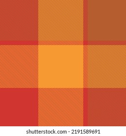 Orange Minimal Plaid textured seamless pattern for fashion textiles and graphics