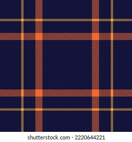 Orange Minimal Plaid textured seamless pattern for fashion textiles and graphics