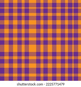 Orange Minimal Plaid textured seamless pattern for fashion textiles and graphics